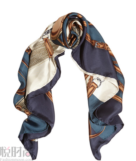 Gucci 印花丝巾 $440