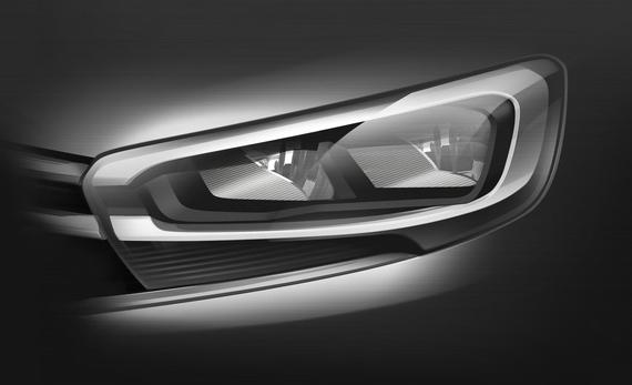 东风雪铁龙全新中级车设计草图曝光