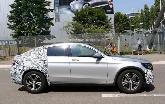 奔驰GLC Coupe谍照