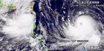 台风灿鸿或于明日夜登陆浙闽 东海将现10级大