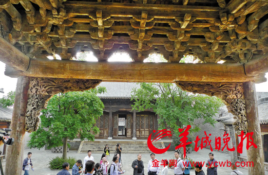 星河湾海怡半岛花园内的徽派、晋派建筑群 羊城晚报记者 郑迅 摄