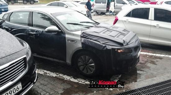 Kia Optima Hybrid Spy 01