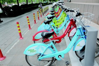 公共自行车8月实现全省互联