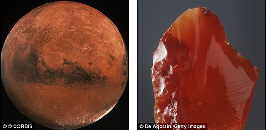 一个英国格拉斯哥大学的研究组在一块火星陨石中鉴定出了火欧泊成分。这项发现将为研究人员判断未来该前往火星上的哪些区域开展对火星生命的搜寻工作指明方向