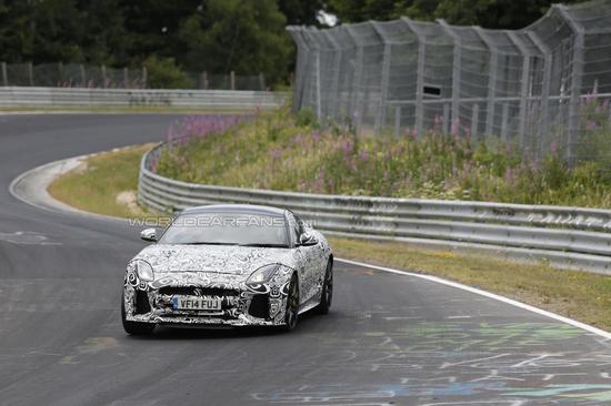 Jaguar F-Type SVR spy 02