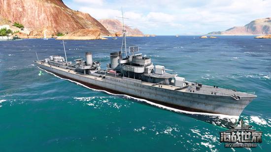 图10：全新战舰——德系驱逐舰“Z43”