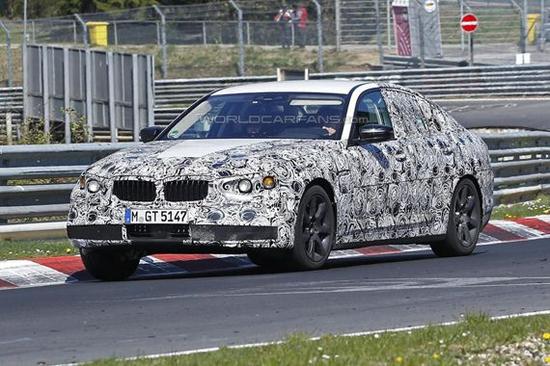 BMW 5-Series prototype spy 01