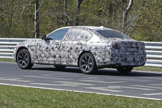 BMW 5-Series prototype spy 03