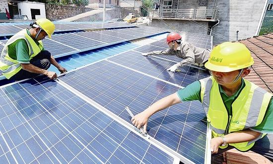 秭归农民自建光伏发电站 5年就能收回成本