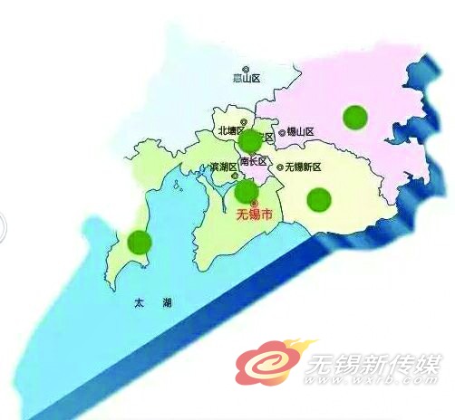 5个新增市控点示意图