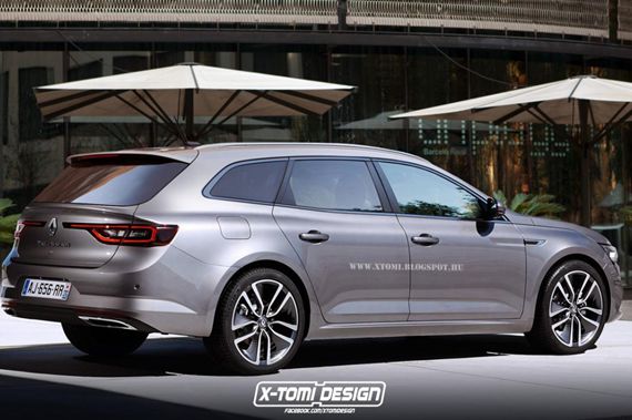 雷诺塔利斯曼旅行版假想图