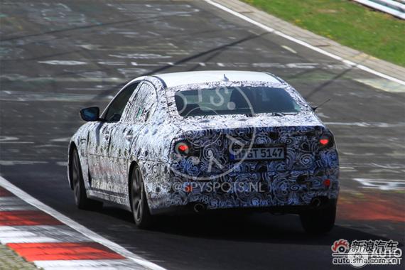 2017 BMW 5 Series plug-in hybrid spied-2