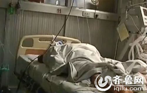 受傷的李世應(yīng)(視頻截圖)