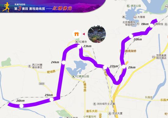 第三赛段：红螺佛光。