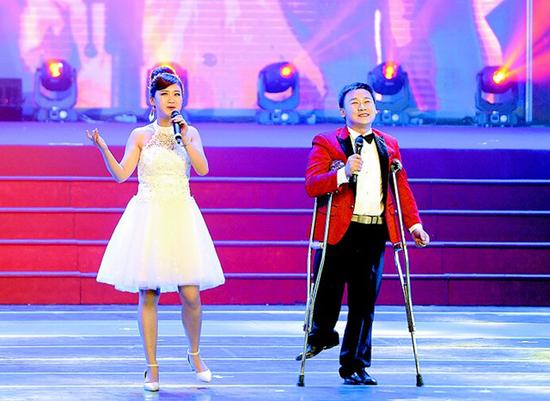 残疾人展能节在武汉隆重举行 选手自信自强展