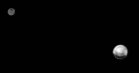 冥王星和卫星卡戎