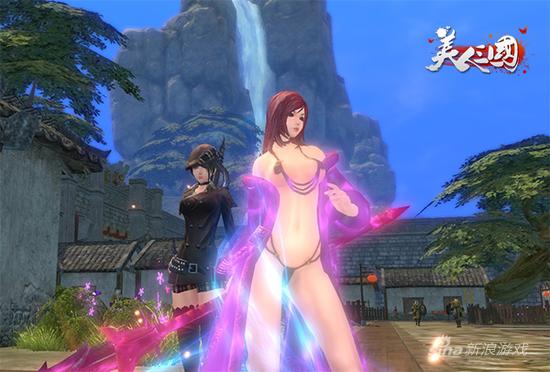 蜂腰翘臀美人形态曝光美人三国明日公测
