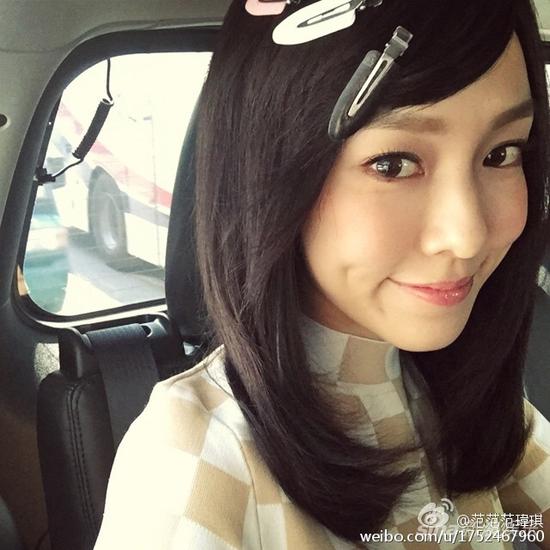 范玮琪皮肤细腻似少女