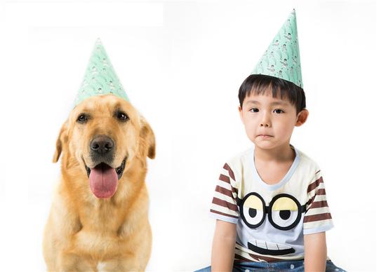 《神犬小七》曝童趣写真 小七守护萌娃|小七|神