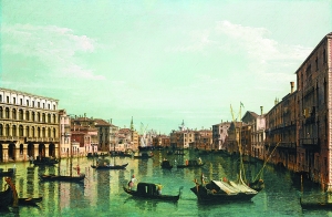 贝尔纳多·贝洛托（Bernardo Bellotto）的威尼斯风景画