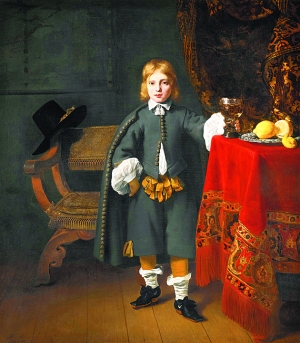 荷兰画家费迪南德·波尔（Ferdinand Bol）的《男孩肖像》