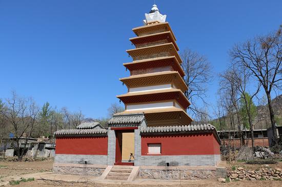 今日幽居寺塔