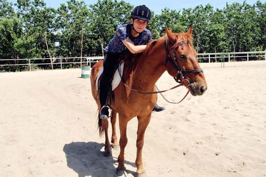 刘智扬肖茵马场练习为《护宝风云》准备|护宝