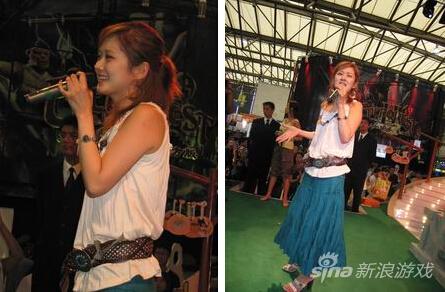 张娜拉亮相第三届ChinaJoy