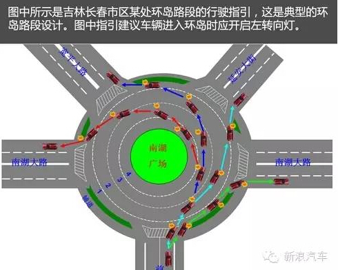 环岛如何使用转向灯?99%的司机都不知道