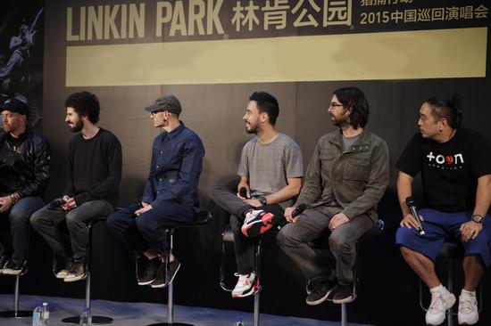 天团林肯公园将展开中国巡演
