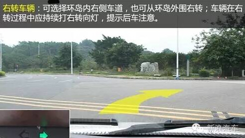 环岛如何使用转向灯?99%的司机都不知道
