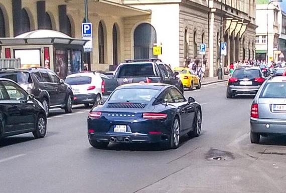 Porsche 911 facelift