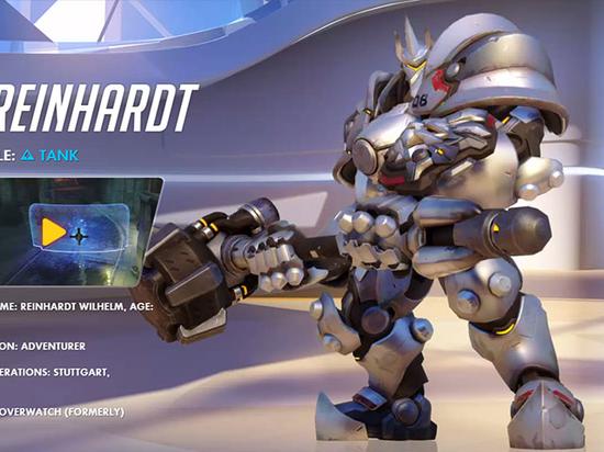 守望先锋JonnyLee解说官方试玩视频【莱因哈