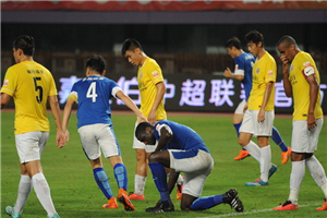 中超-穆伦加杨家威失良机 申鑫0-0闷平永昌