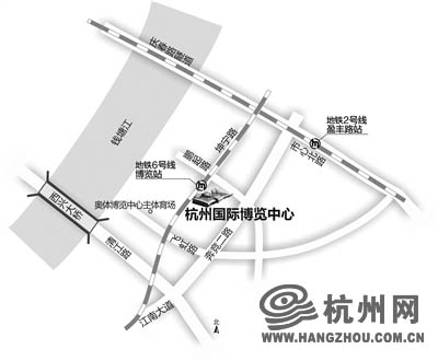 杭州国际博览中心明年4月亮相 地铁6号线直通
