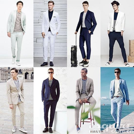 T-Shirt Polo Shirt + Suit