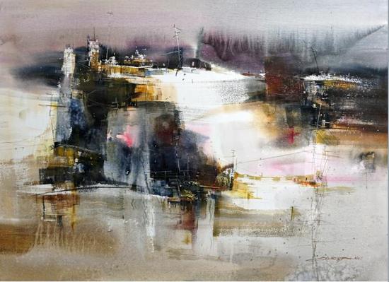 音之律系列6
水彩
56cm x 76cm
2015