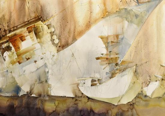 绝非无关 #17
水彩
79 x 110cm
2015