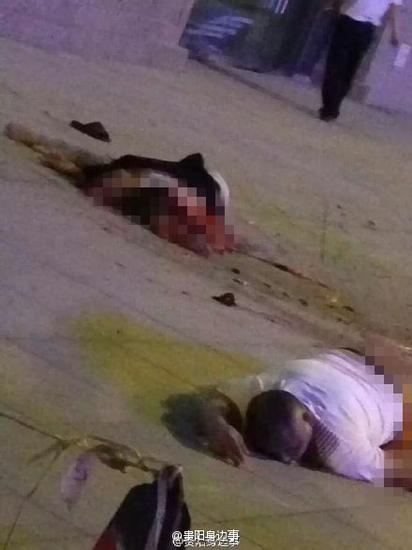 贵阳花果园疑似有人坠楼 坠下时砸死路人