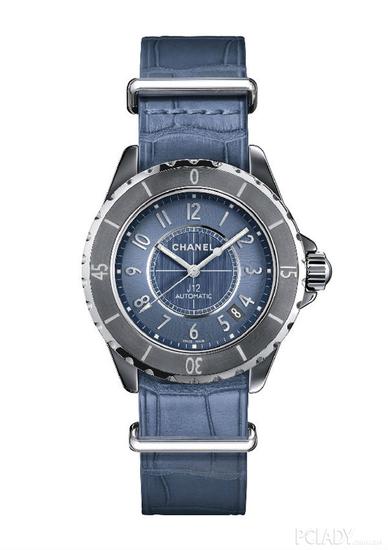 香奈儿J12-G.10蓝色钛陶瓷腕表