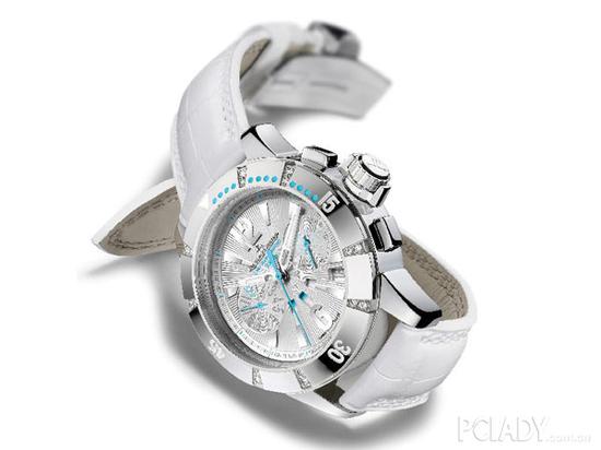 积家MasterCompressor Diving Lady女装潜水大师系列腕表38毫米