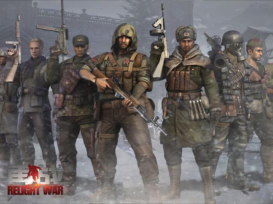 《再战》人物角色特辑 二战王牌英雄_网络游戏