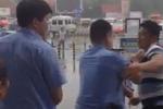 记者20日从临沂市兰山公安了解到，事发时，当地派出所民警正在对非法募捐行为进行处警。