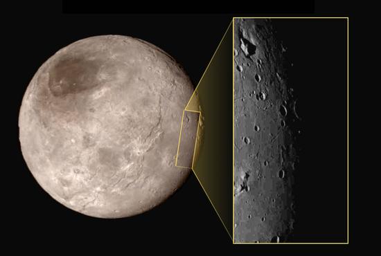 新视野号再传回冥王星图像:冥卫一神秘山峰|新