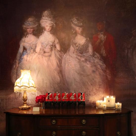 Jo Malone London祖·玛珑_撼动时代限量香氛系列发布会前厅壁画