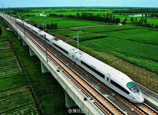 武汉规划建14条高铁动车干线 直通全国所有中