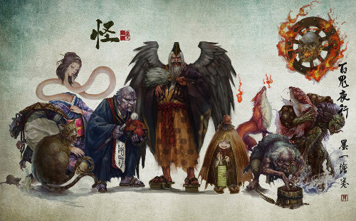 可以说,妖怪文化是日本文化的一个重要组成部分,就连鬼片好像都格外