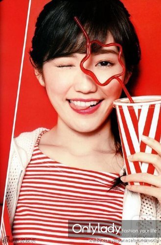 AKB48渡边麻友超可爱妆容|AKB48|渡边麻友|指