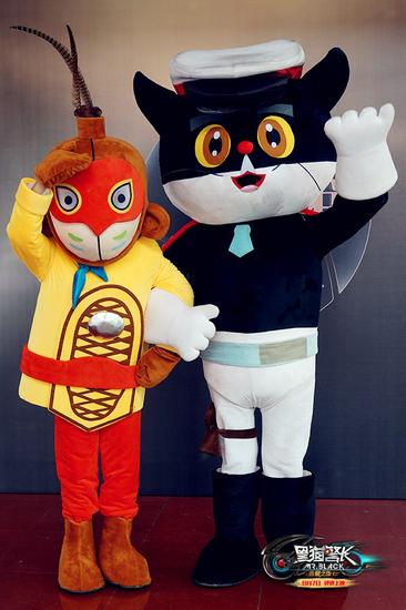 大圣与黑猫警长合体