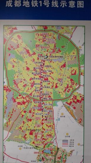 成都地铁1号线南延线7月25日上午9点开通试运